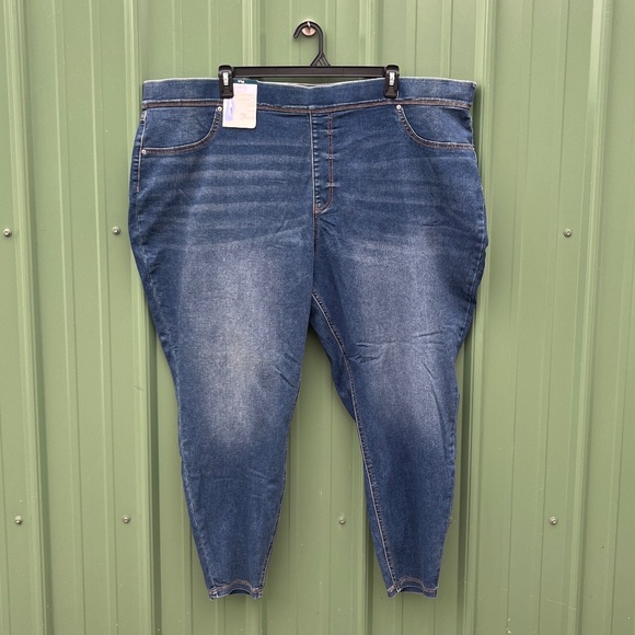Women’s Plus Denim Jeans Jeggings Size 4X (28W-30W) - Picture 1 of 8